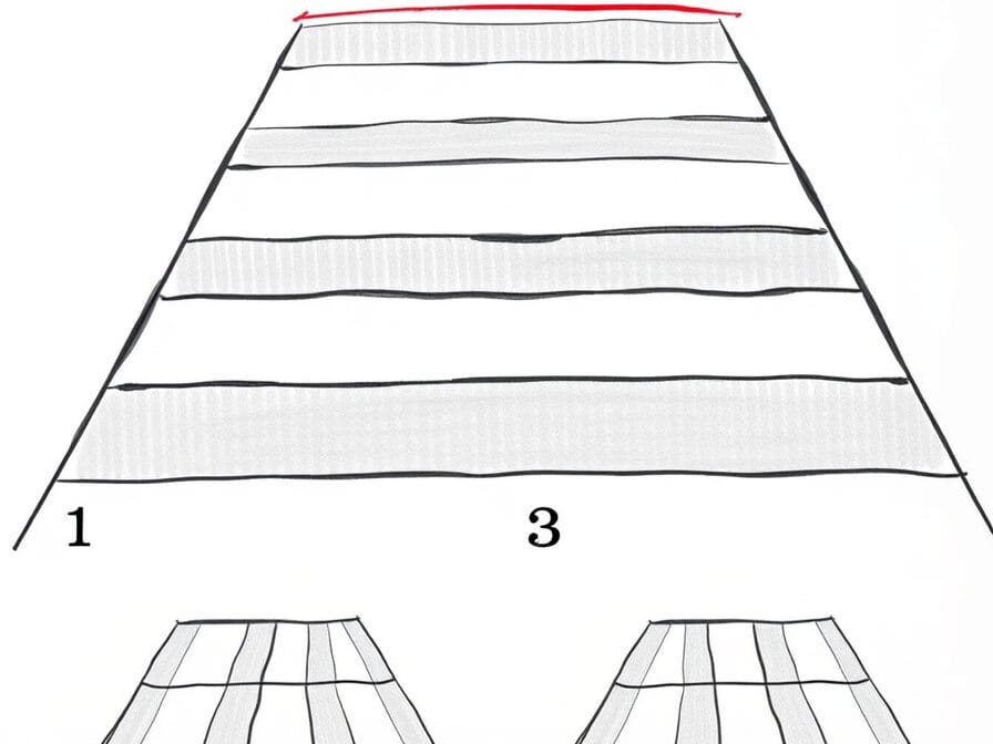 How to draw zebra crossing