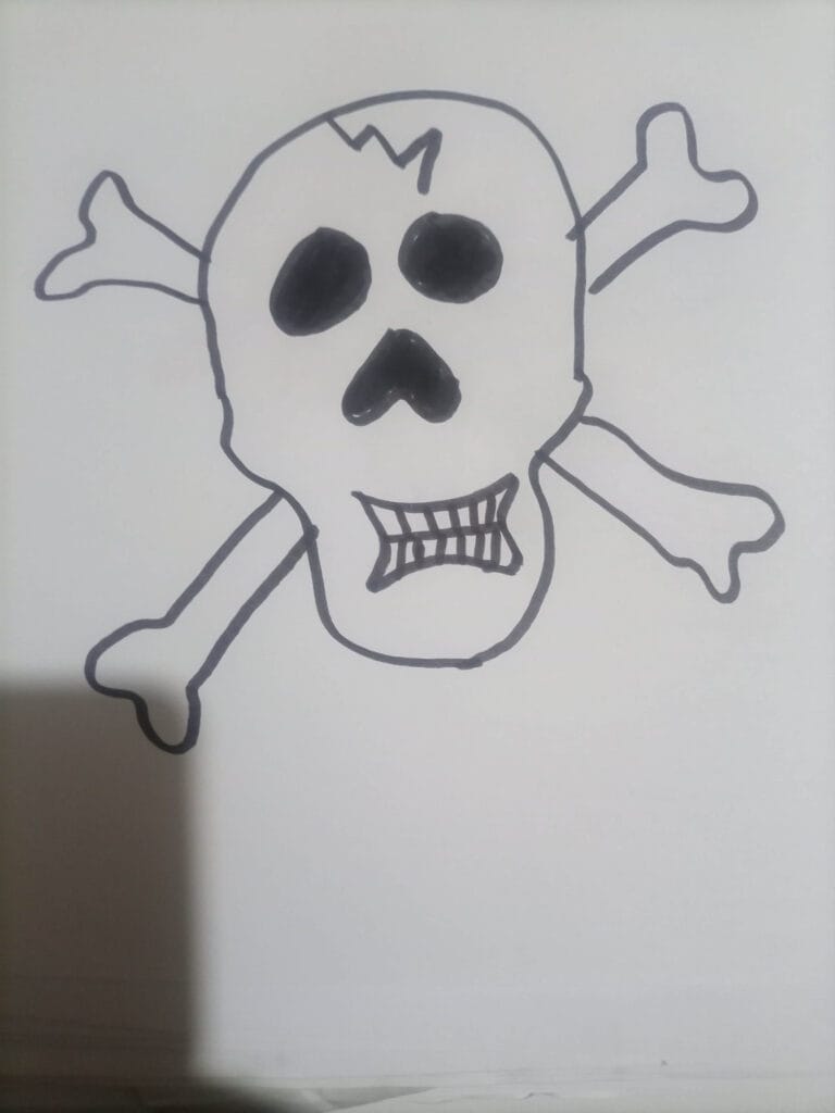 How to draw skeleton