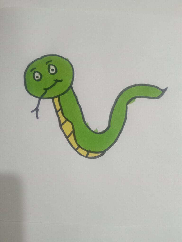 How to draw snake