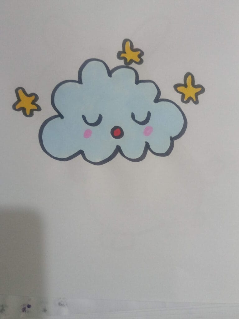 How to draw clouds