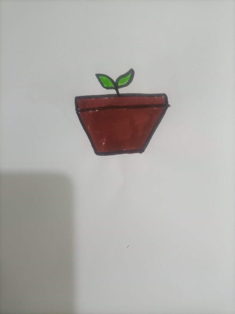 How to draw pot