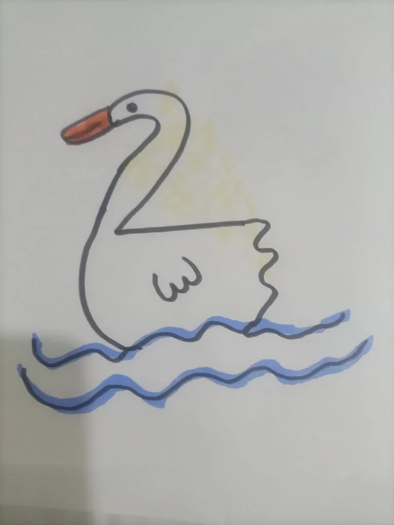 How to draw duck