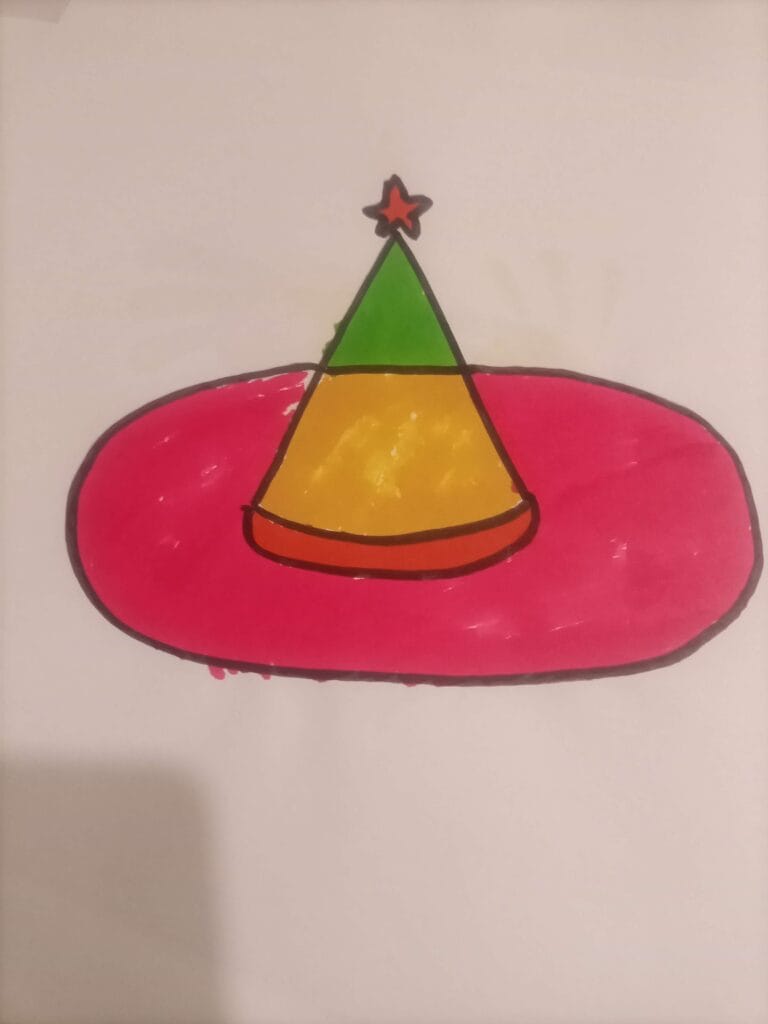 How to draw hat