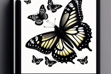 Butterfly drawing