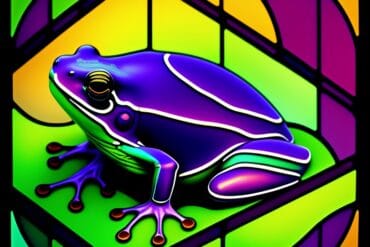 Frog drawing