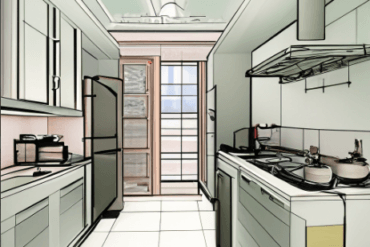 Kitchen drawing