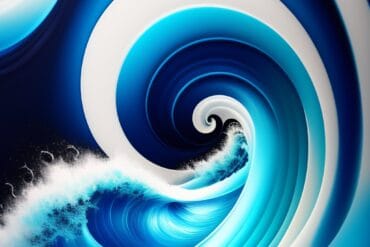 Waves drawing