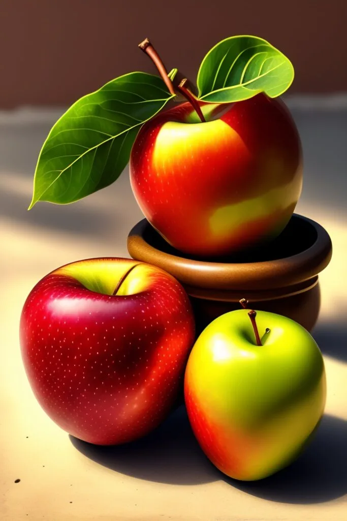 how to draw apple How to draw an apple