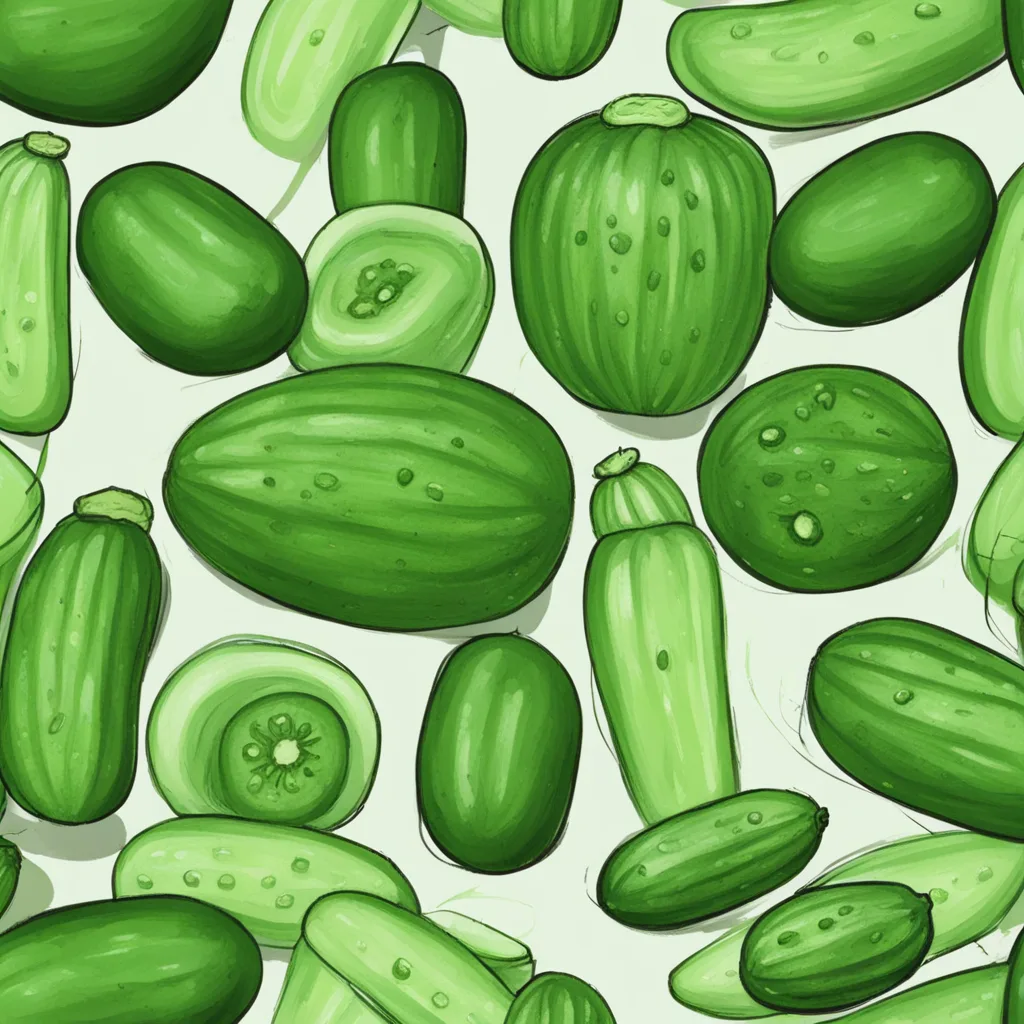 Cucumber drawing Cucumber drawing Trying drawing