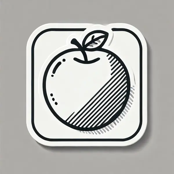 Draw Apple Draw apple