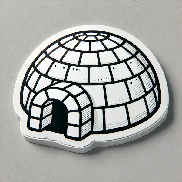 Draw Igloo 1 Draw Igloo sticker