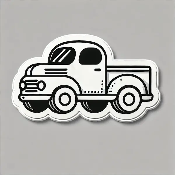 Draw Truck Truck drawing