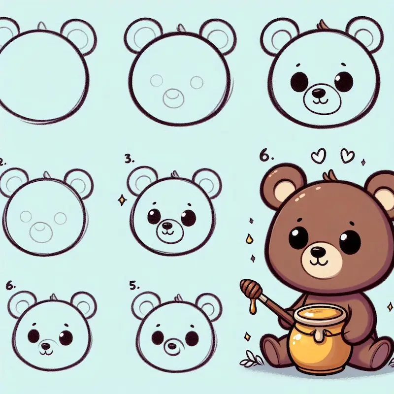 Draw a Teddy Bear