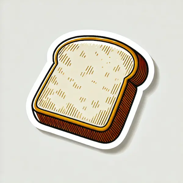 Draw bread Draw Bread Sticker