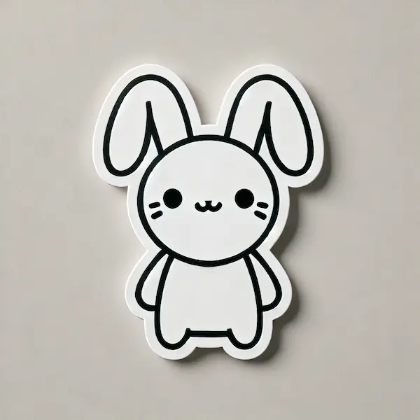 Draw bunny Bunny Drawing