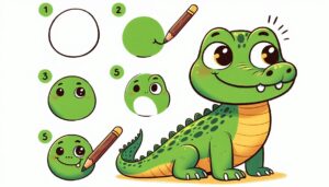 Read more about the article How to draw Alligator
