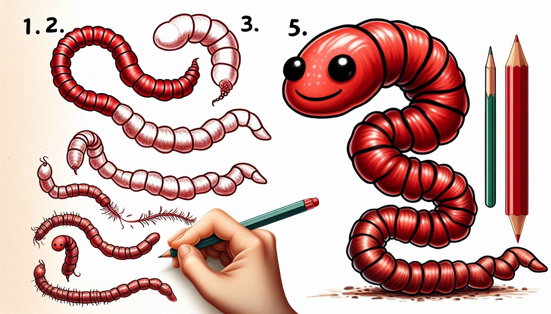 You are currently viewing How to draw Bloodworm