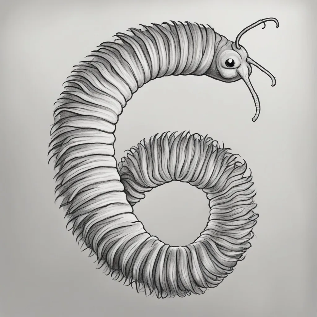 How to draw Bristleworm How to draw Bristleworm