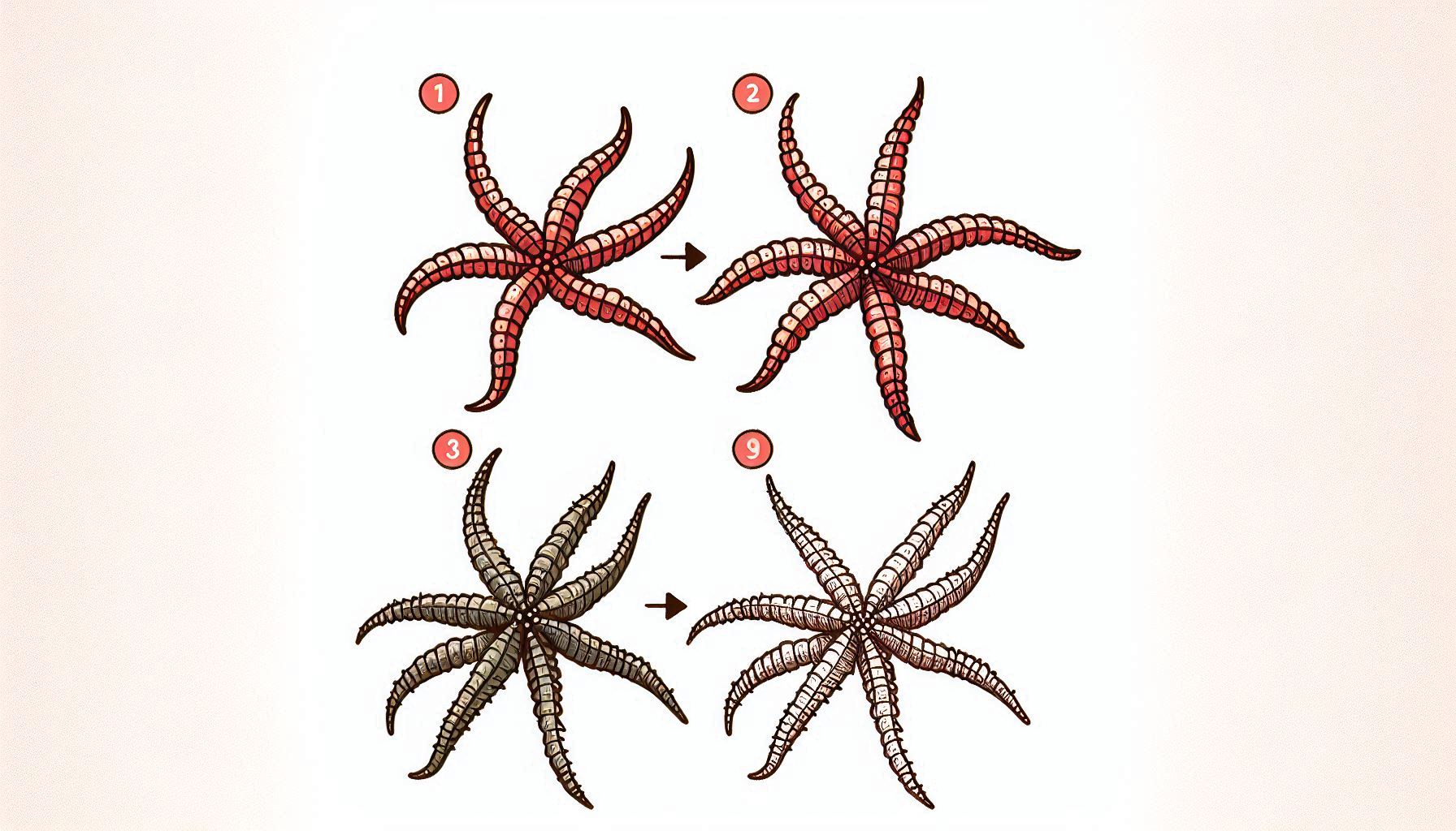 You are currently viewing How to draw Brittle Star