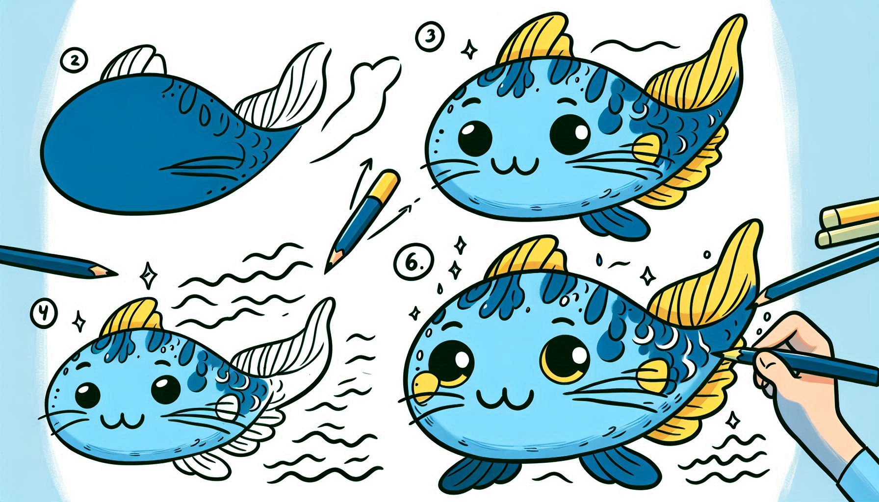 You are currently viewing How to draw Catfish