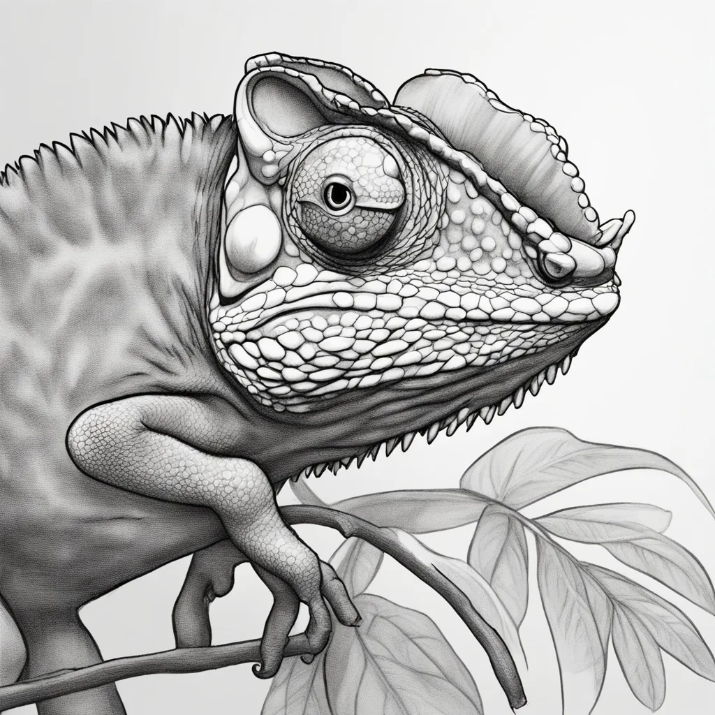 How to draw Chameleon How to draw Chameleon Trying drawing