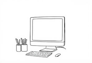 Read more about the article How to draw Computer: 8 Easy Step-by-Step Guide to Computer Drawing