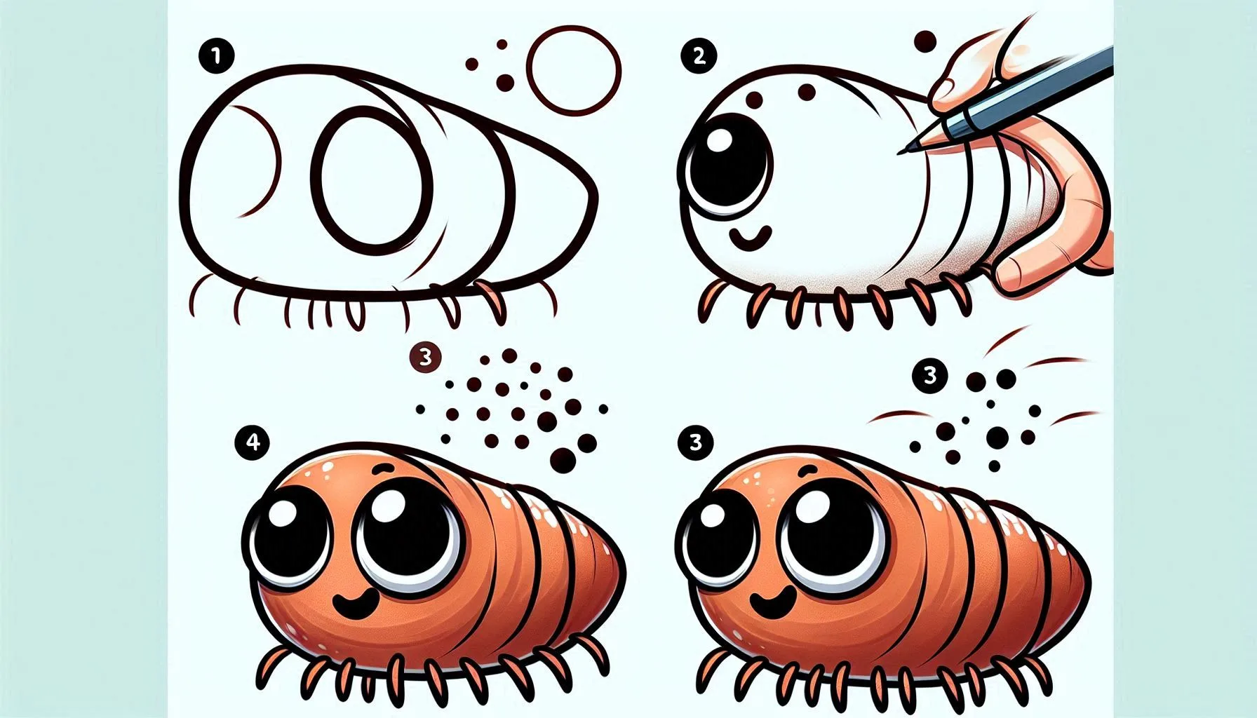 You are currently viewing How to draw Copepod