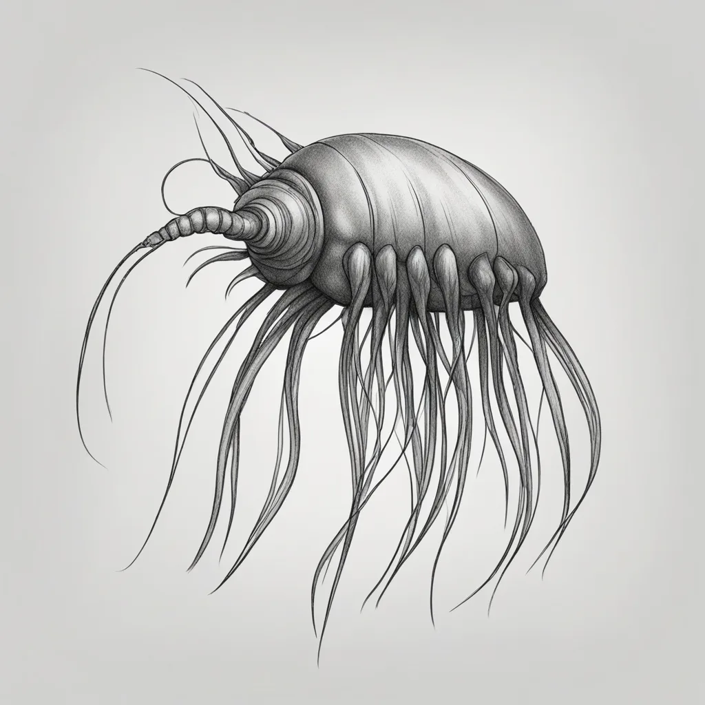 How to draw Copepod How to draw Copepod