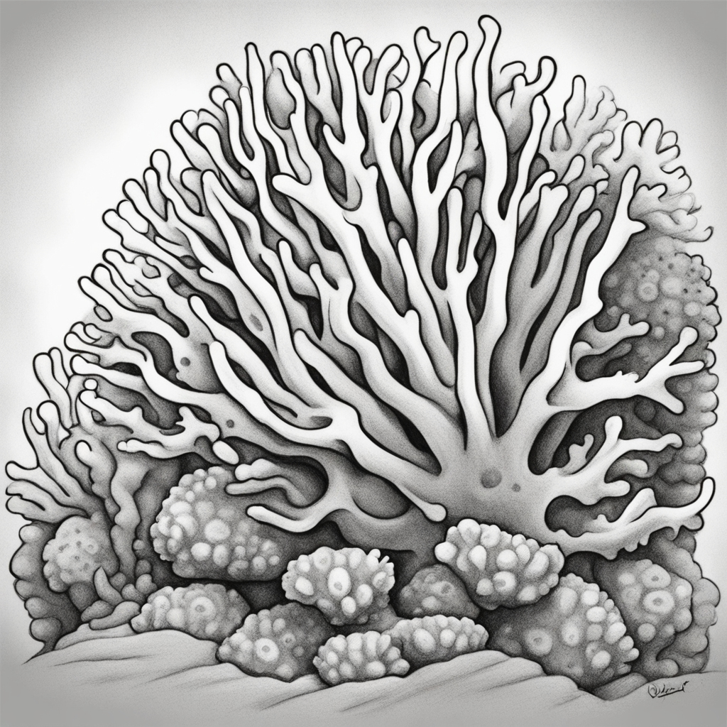 How to draw Coral