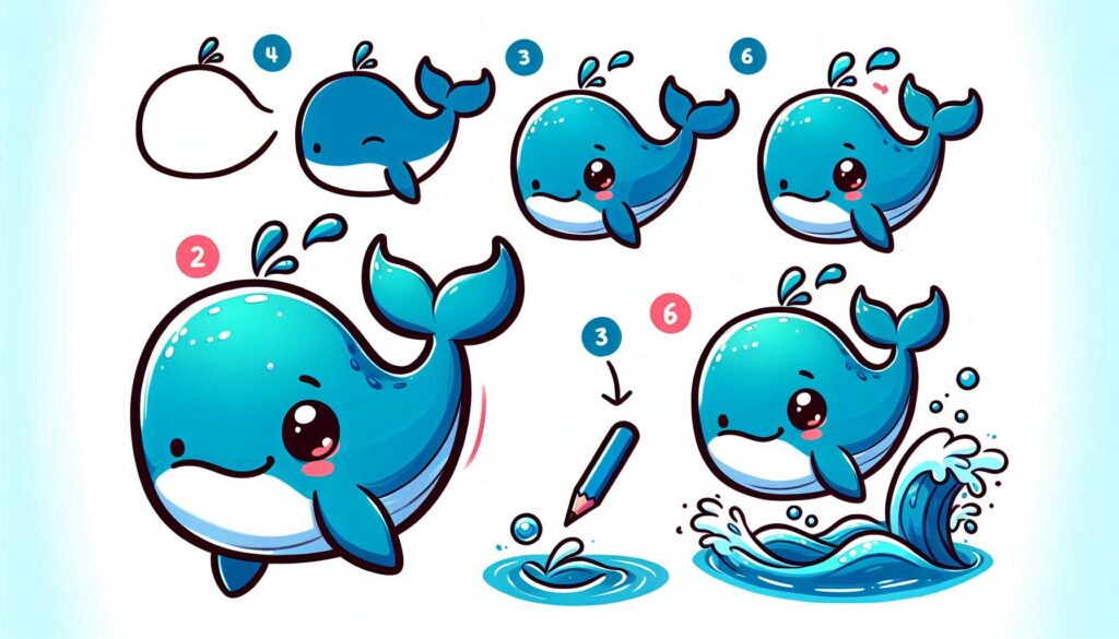How to draw Fluke : 7 Easy Step by Step Guide