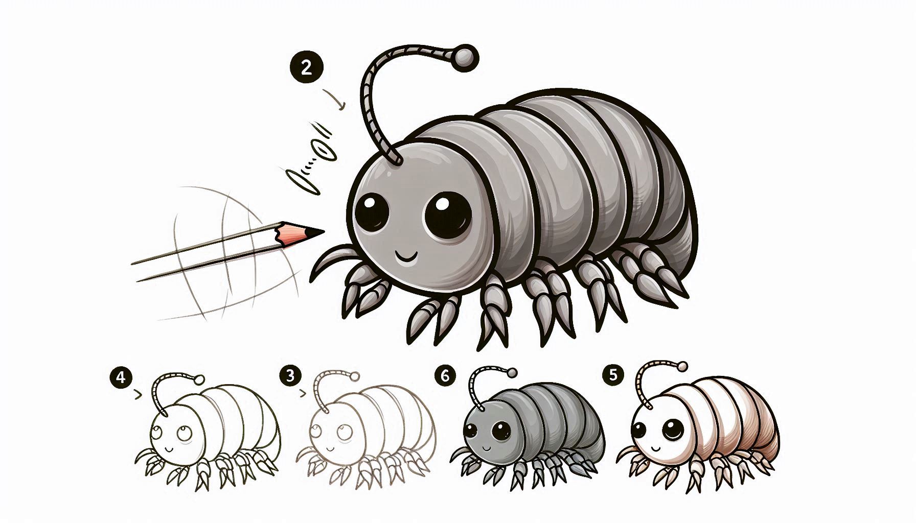 Read more about the article How to draw Isopod