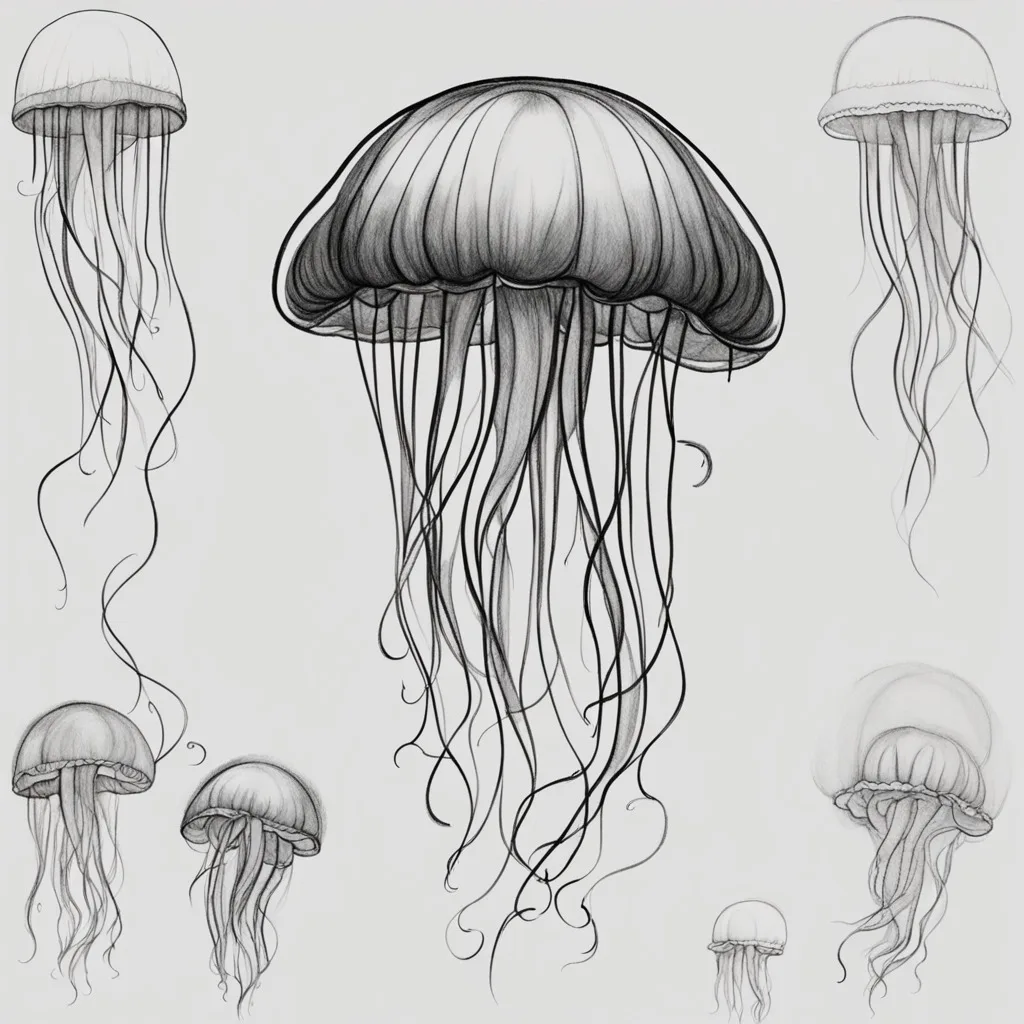 How to draw Jellyfish How to draw Jellyfish