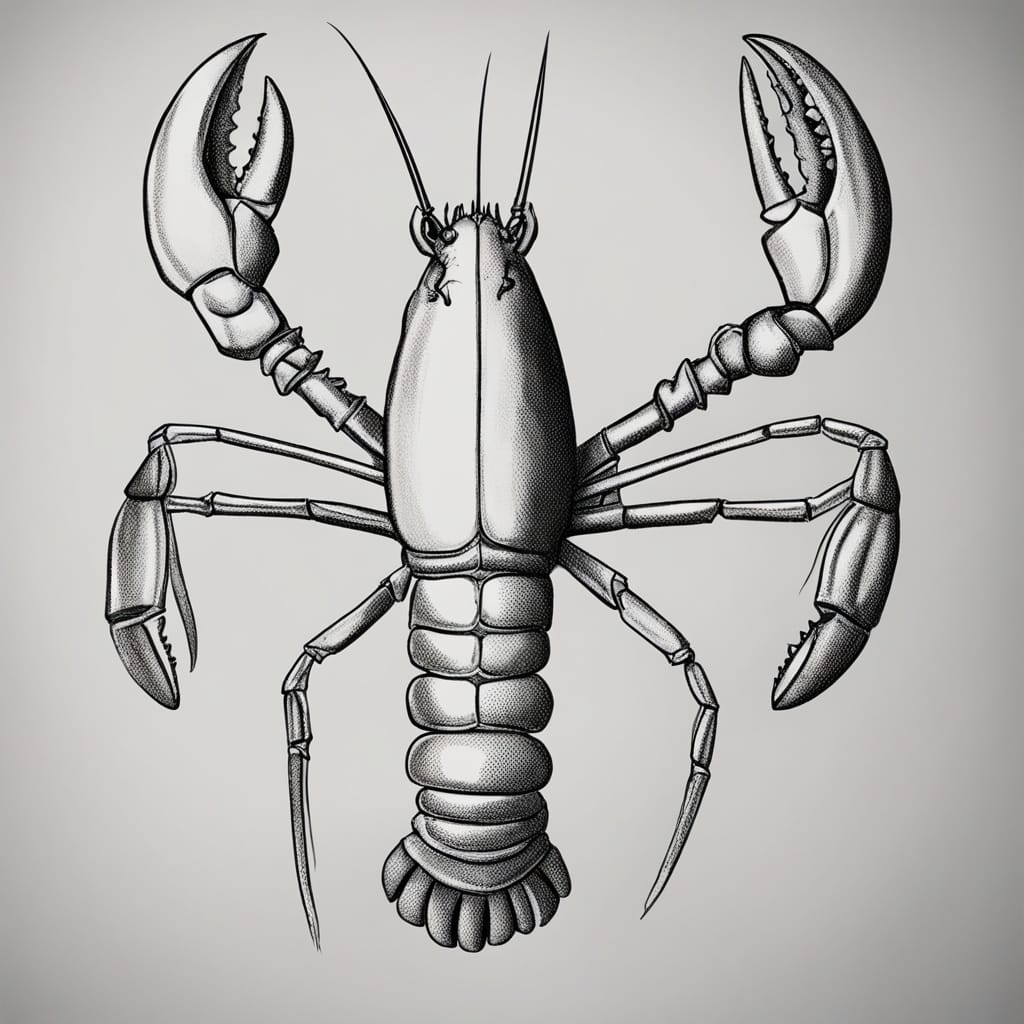 How to draw Lobster