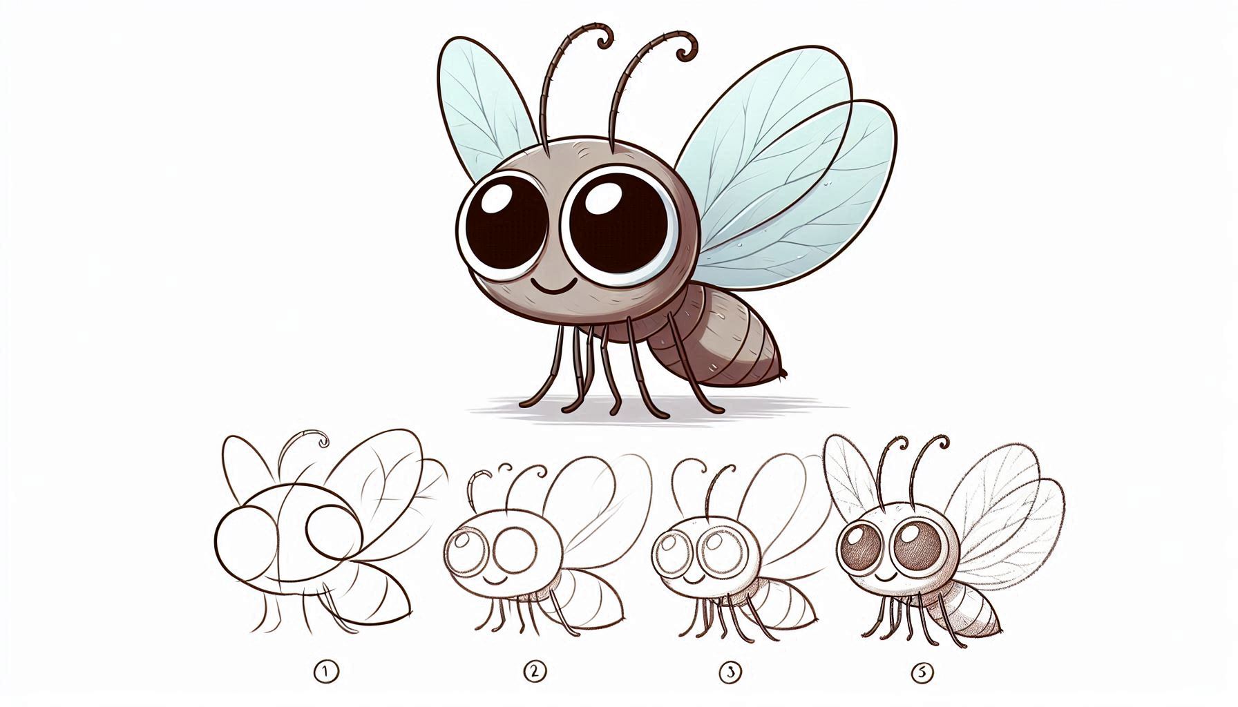You are currently viewing How to draw Mosquito