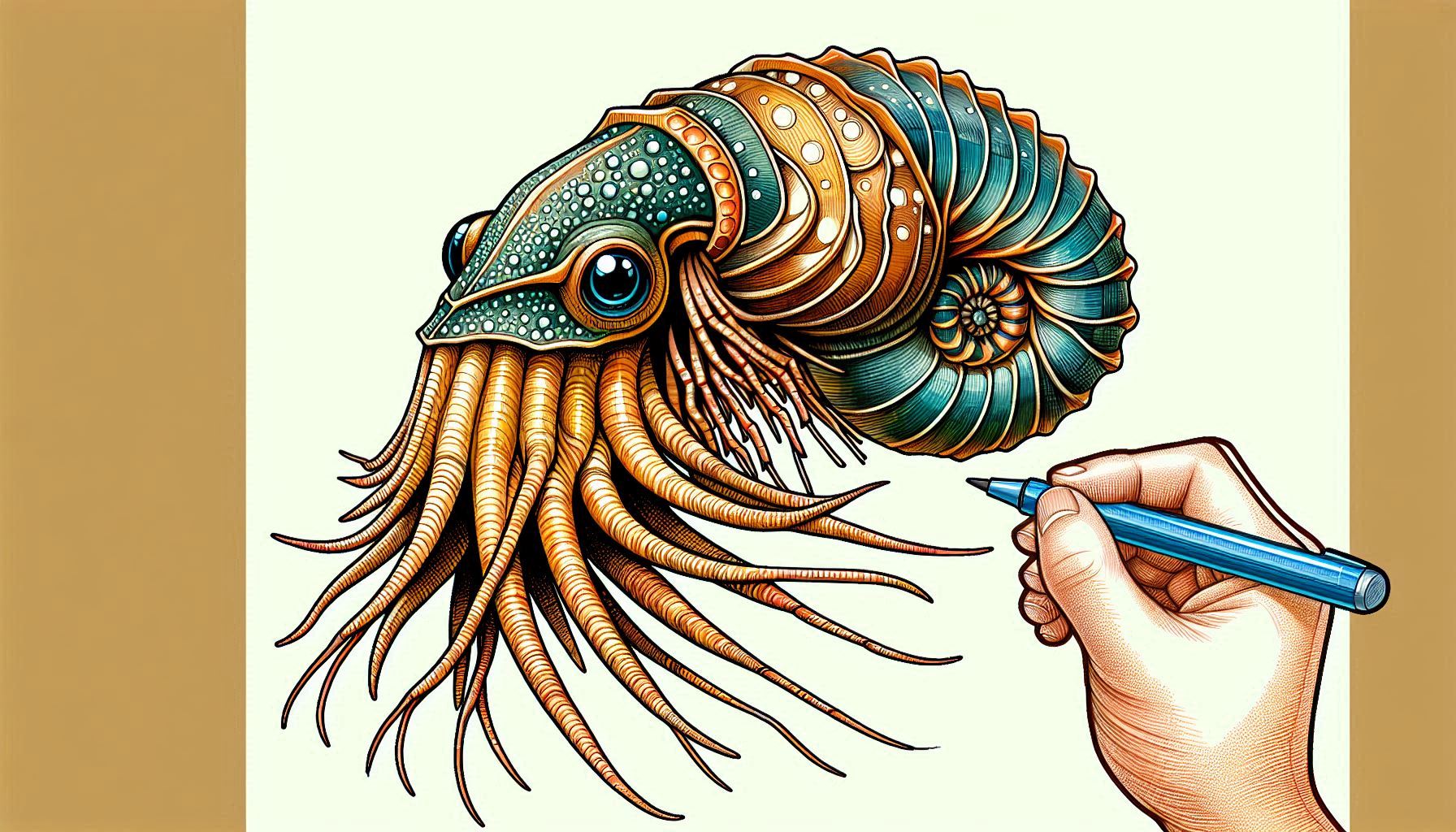 You are currently viewing How to draw Nautilus
