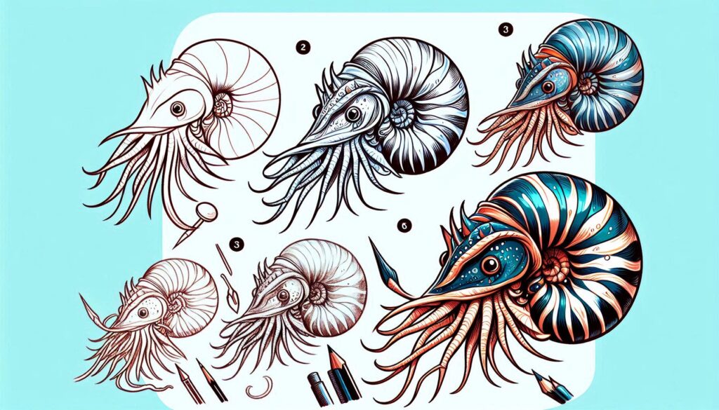 How to draw Nautilus