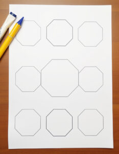 Read more about the article How to draw Octagon: 5 Easy Step-by-Step Guide to Octagon Drawing