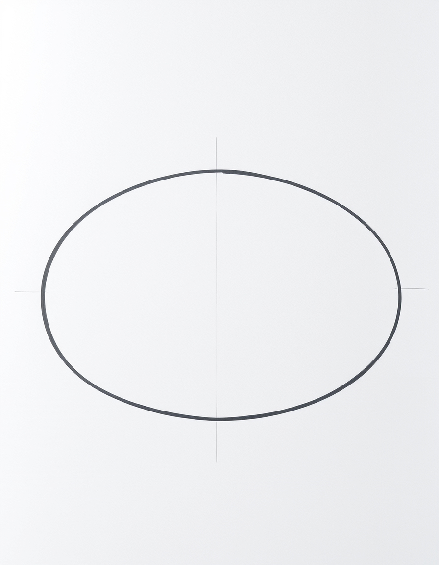 How to draw Oval Shape: 3 Easy Step-by-Step Guide to Oval Drawing ...