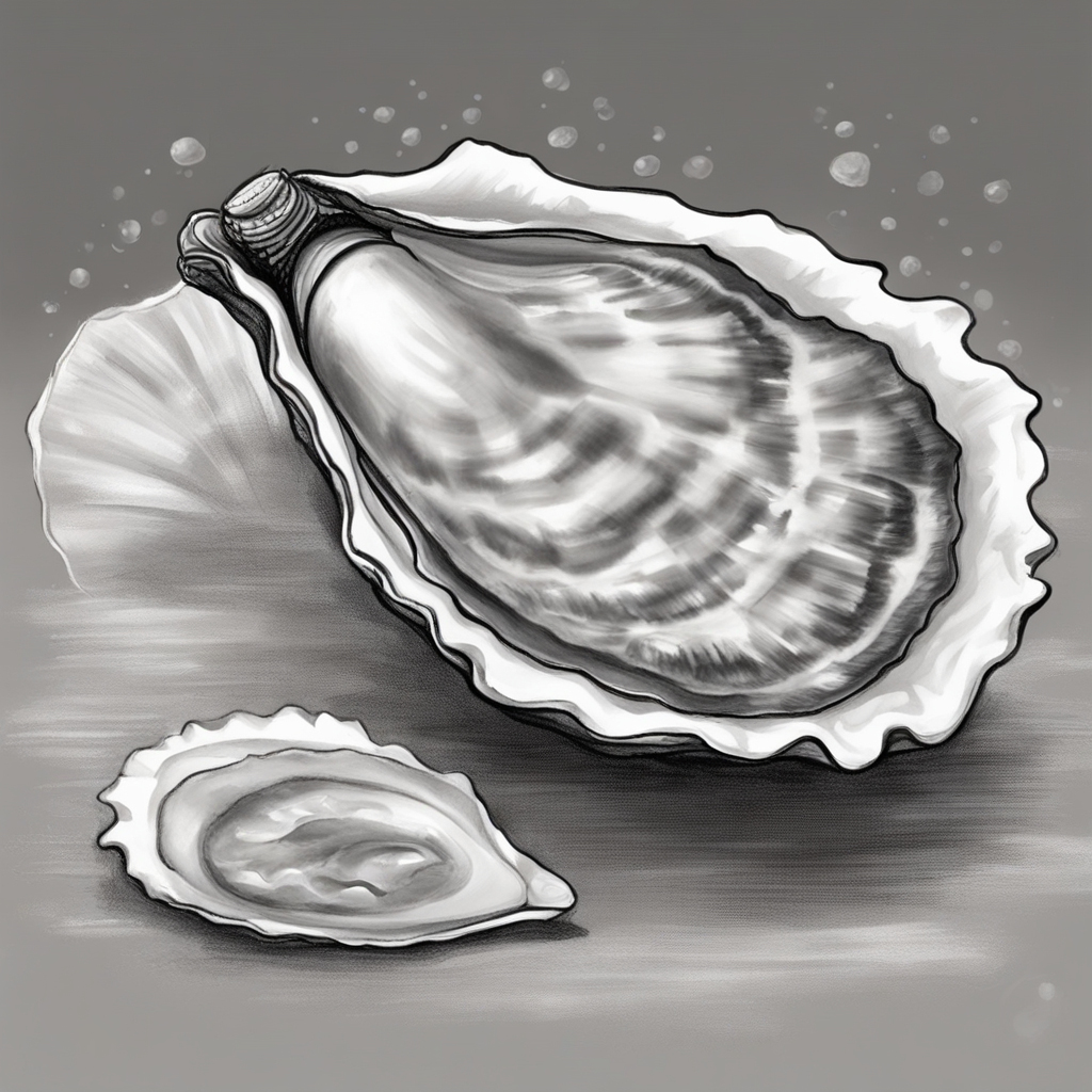 How to draw Oyster Trying drawing