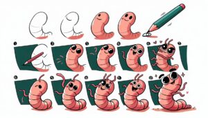 Read more about the article How to draw Pinworm : 8 Easy Step by Step Guide