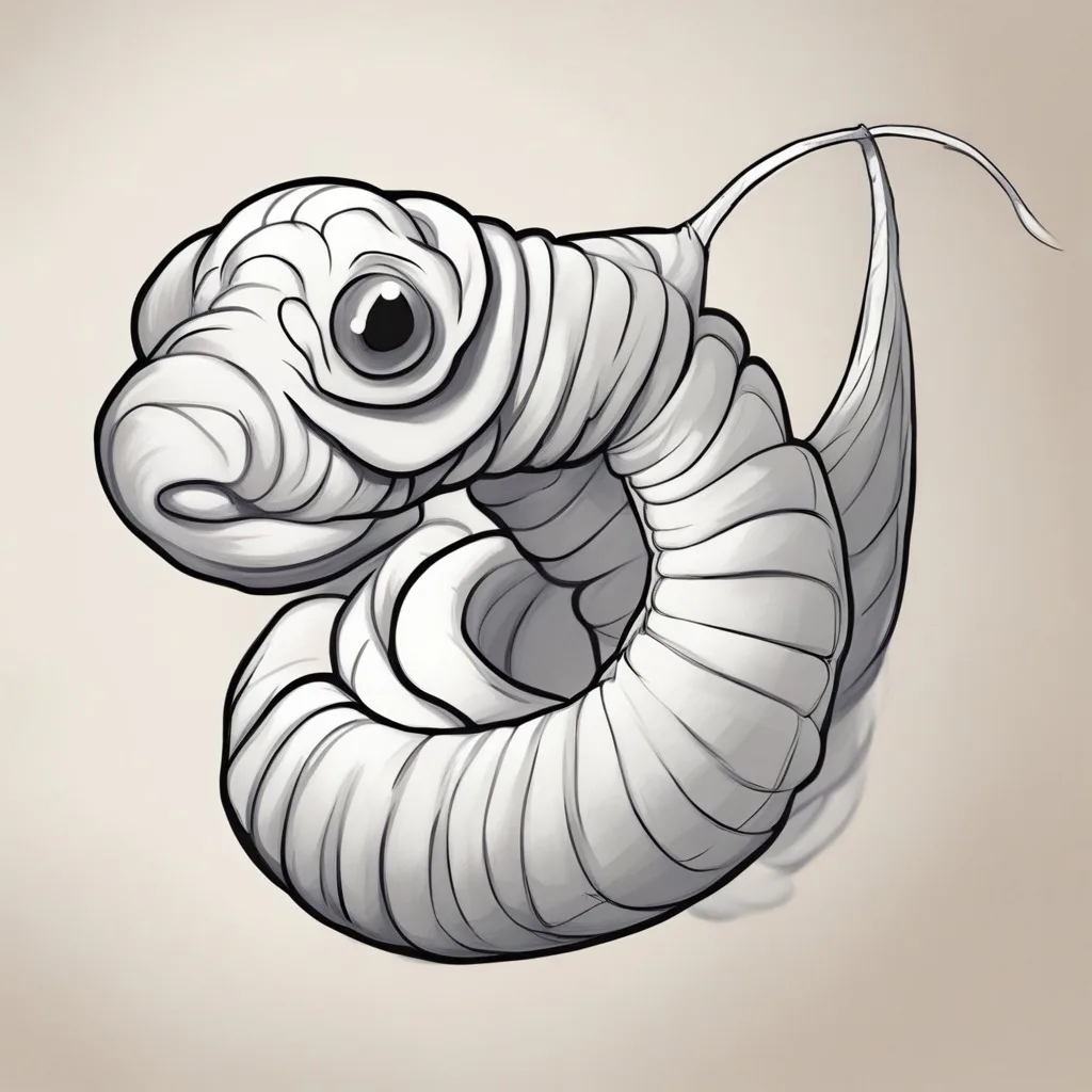 How to draw Ribbon Worm How to draw Ribbon Worm