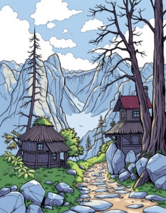 Read more about the article How to draw Scenery : 3 Easy Step-by-Step Guide to Scenery drawing