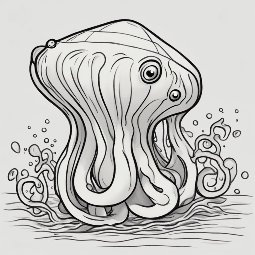How to draw Sea Squirt How to draw Sea Squirt