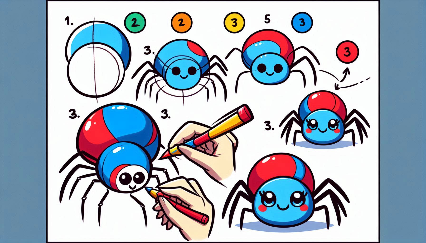 Read more about the article How to draw Spider