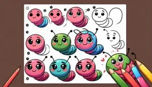 Read more about the article How to draw Threadworm : 6 Easy Step by Step Guide