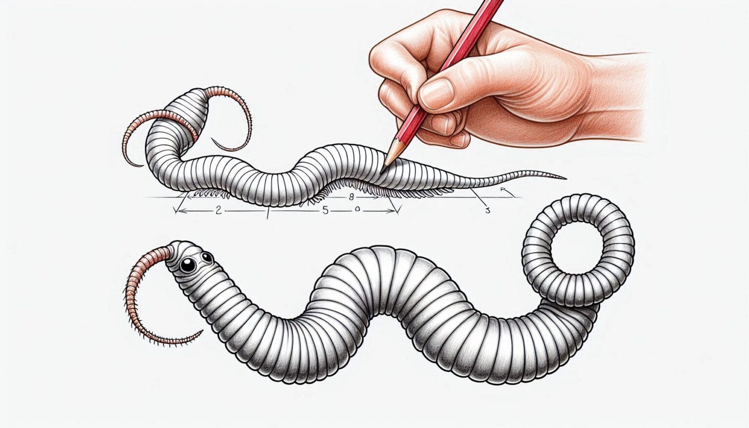 How to draw Tube Worm: 7 Easy Step-by-step Guide to Tube Worm drawing ...