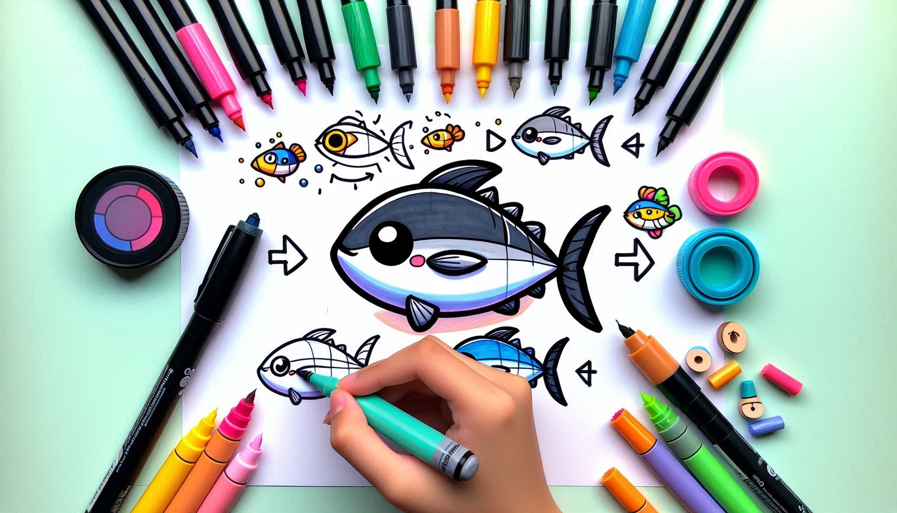 You are currently viewing How to draw Tuna