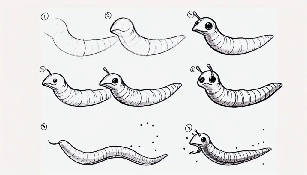 How to draw Turbellaria 1 How to draw Turbellaria