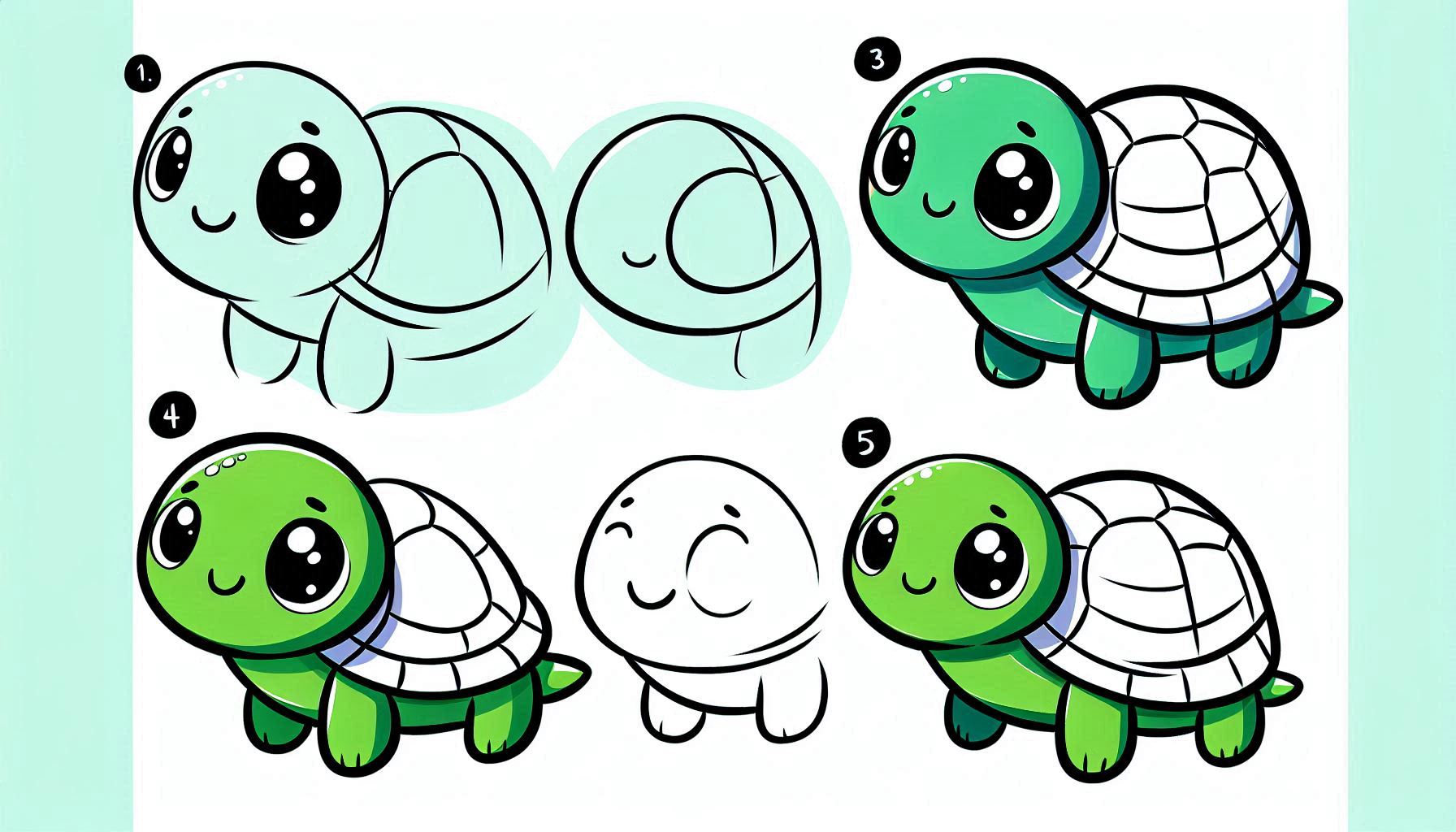 You are currently viewing How to draw Turtle