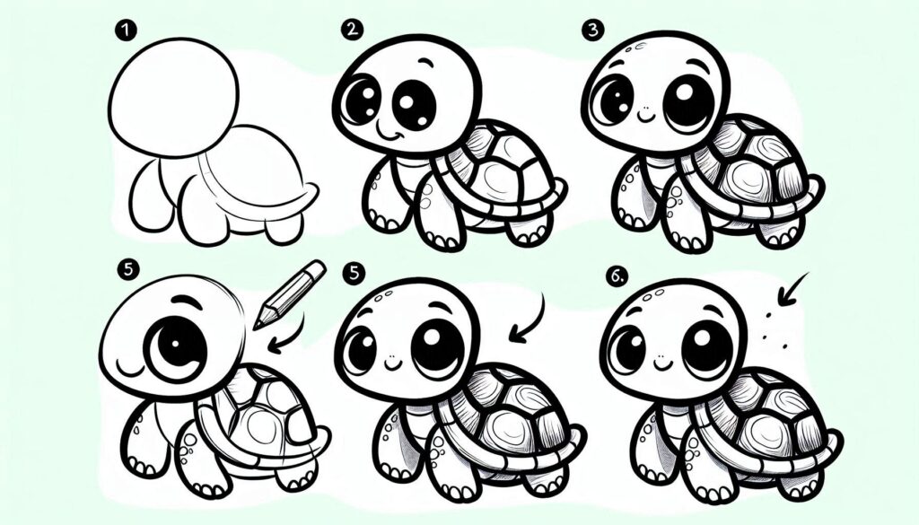 How to draw Turtle
